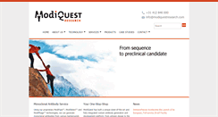 Desktop Screenshot of modiquestresearch.nl